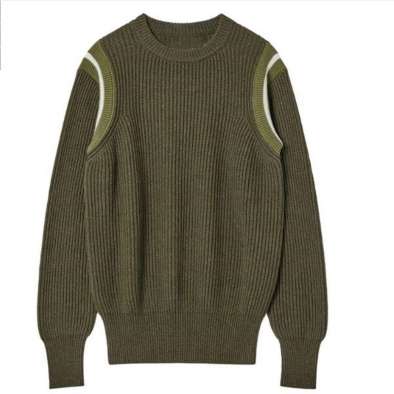 100% Fir Cotton\'s Fir Crewneck Criú Cniúraithe Loose